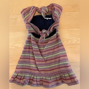 Multicolor Tularosa Mini Dress Size XS